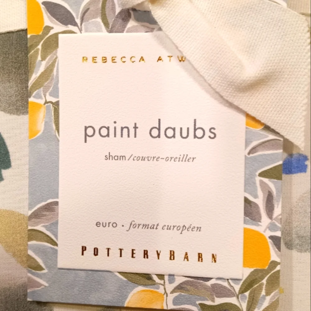 Pottery Barn **single sham